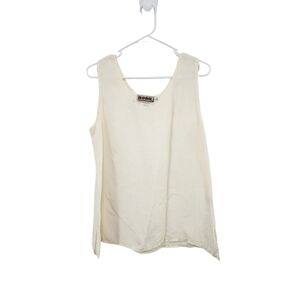 Bodil Women's Bemberg Sleeveless Flare Fit Blouse - L